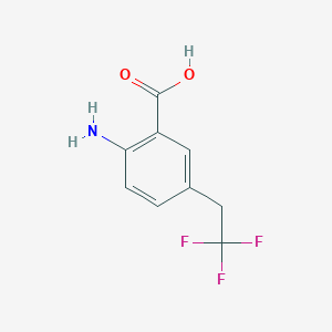 2-Amino-5-(2,2,2-trifluoroethyl)benzoic acid