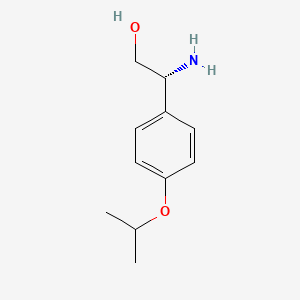 (R)-2-Amino-2-(4-isopropoxyphenyl)ethan-1-ol