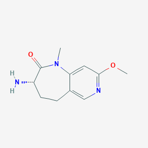 (S)-3-Amino-8-methoxy-1-methyl-1,3,4,5-tetrahydro-2H-pyrido[4,3-b]azepin-2-one