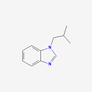 molecular formula C11H14N2 B1298284 1-Isobutyl-1H-benzimidazole CAS No. 305346-88-7