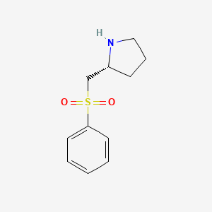 (R)-2-((Phenylsulfonyl)methyl)pyrrolidine