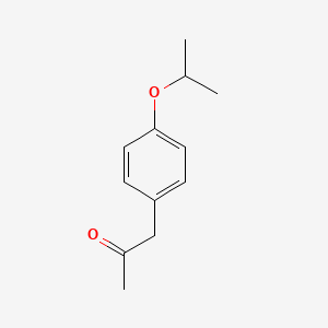 molecular formula C12H16O2 B1298288 1-(4-Isopropoxyphenyl)propan-2-one CAS No. 84023-37-0