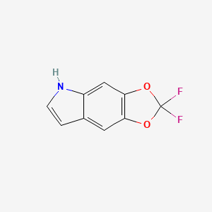 2,2-Difluoro-5H-[1,3]dioxolo[4,5-f]indole