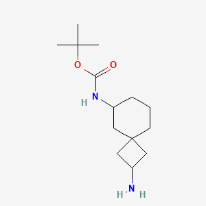 tert-Butyl (2-aminospiro[3.5]nonan-6-yl)carbamate