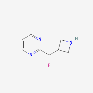 2-(Azetidin-3-ylfluoromethyl)pyrimidine