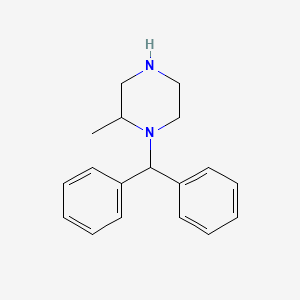 1-Benzhydryl-2-methylpiperazine