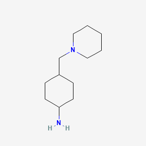 Trans-4-(piperidin-1-ylmethyl)cyclohexan-1-amine