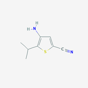 4-Amino-5-isopropylthiophene-2-carbonitrile