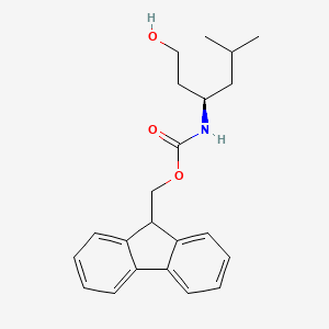 (9H-Fluoren-9-yl)methyl (R)-(1-hydroxy-5-methylhexan-3-yl)carbamate