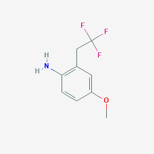 4-Methoxy-2-(2,2,2-trifluoroethyl)aniline