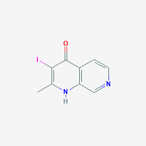 3-Iodo-2-methyl-1,7-naphthyridin-4(1H)-one