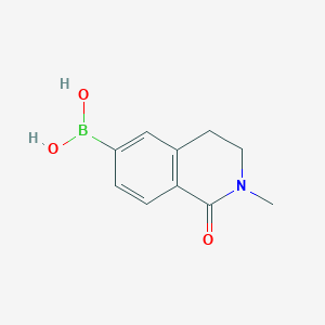 (2-methyl-1-oxo-3,4-dihydroisoquinolin-6-yl)boronic acid