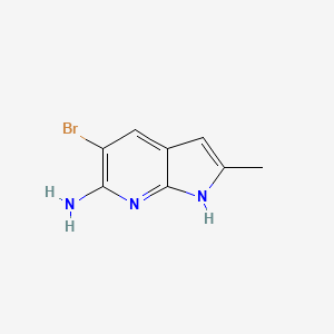 5-bromo-2-methyl-1H-pyrrolo[2,3-b]pyridin-6-amine