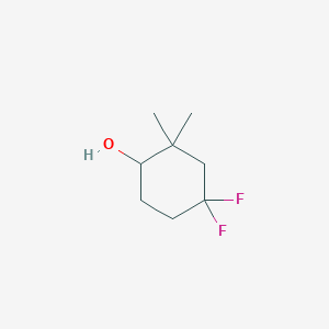 4,4-Difluoro-2,2-dimethylcyclohexan-1-ol