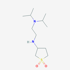 3-((2-(Diisopropylamino)ethyl)amino)tetrahydrothiophene 1,1-dioxide