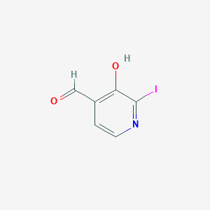 3-Hydroxy-2-iodoisonicotinaldehyde