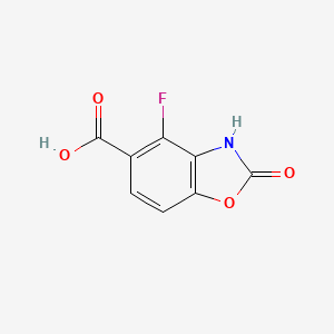 4-Fluoro-2-oxo-2,3-dihydrobenzo[d]oxazole-5-carboxylic acid