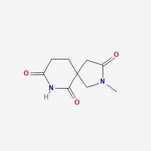 2-Methyl-2,7-diazaspiro[4.5]decane-3,6,8-trione