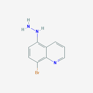 8-Bromo-5-hydrazinylquinoline