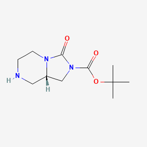 tert-Butyl (S)-3-oxohexahydroimidazo[1,5-a]pyrazine-2(3H)-carboxylate