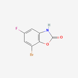 7-Bromo-5-fluorobenzo[d]oxazol-2(3H)-one