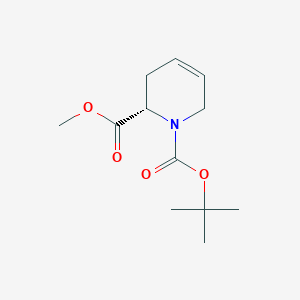 1-(tert-Butyl) 2-methyl (S)-3,6-dihydropyridine-1,2(2H)-dicarboxylate