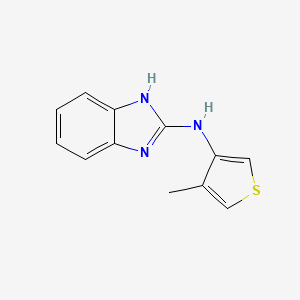 N-(4-methyl-3-thienyl)-1H-benzimidazol-2-amine