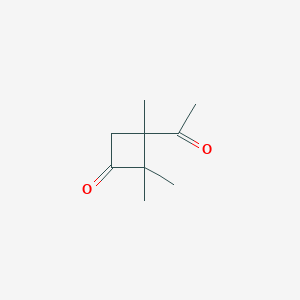 3-Acetyl-2,2,3-trimethylcyclobutan-1-one