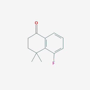 5-Fluoro-4,4-dimethyl-3,4-dihydronaphthalen-1(2H)-one