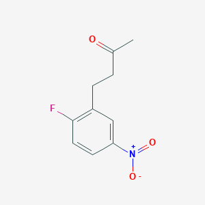 4-(2-Fluoro-5-nitrophenyl)-2-butanone