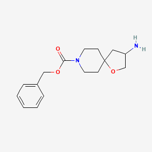 Benzyl 3-amino-1-oxa-8-azaspiro[4.5]decane-8-carboxylate