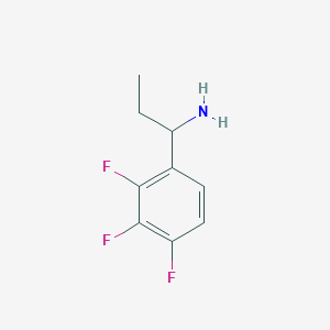 1-(2,3,4-Trifluorophenyl)propan-1-amine