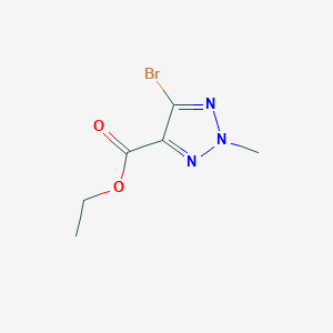 Ethyl 5-bromo-2-methyl-2H-1,2,3-triazole-4-carboxylate