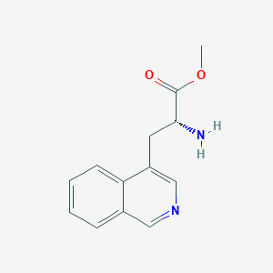 Methyl (R)-2-amino-3-(isoquinolin-4-yl)propanoate