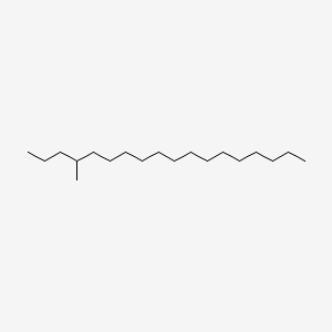 molecular formula C19H40 B12983745 4-Methyloctadecane CAS No. 10544-95-3