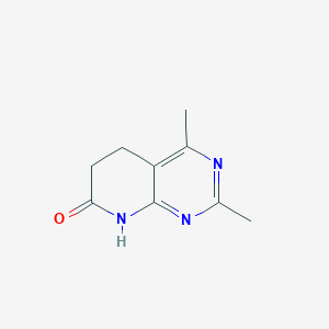 2,4-Dimethyl-5,6-dihydropyrido[2,3-d]pyrimidin-7(8H)-one