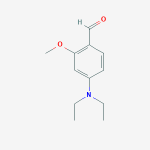 B1298378 4-(Diethylamino)-2-methoxybenzaldehyde CAS No. 55586-68-0