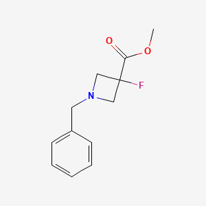 Methyl 1-benzyl-3-fluoroazetidine-3-carboxylate