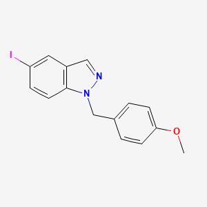 5-Iodo-1-(4-methoxybenzyl)-1h-indazole