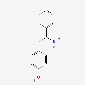 4-(2-Amino-2-phenylethyl)phenol