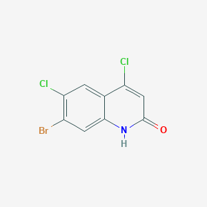 7-Bromo-4,6-dichloroquinolin-2(1H)-one