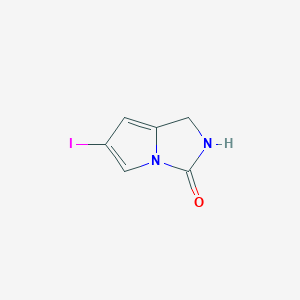 6-Iodo-1,2-dihydro-3H-pyrrolo[1,2-c]imidazol-3-one