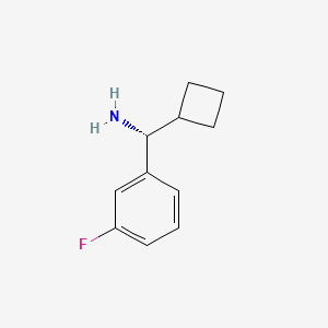 (R)-Cyclobutyl(3-fluorophenyl)methanamine