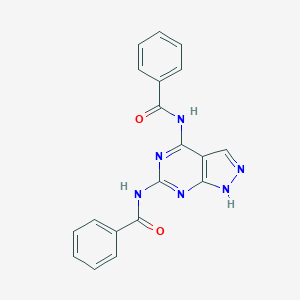 B012984 4,6-Dibenzamidopyrazole(3,4-d)pyrimidine CAS No. 108536-61-4