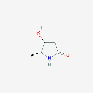 (4R,5R)-4-hydroxy-5-methylpyrrolidin-2-one