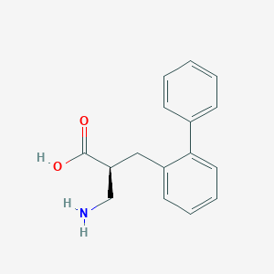 (S)-3-([1,1'-Biphenyl]-2-yl)-2-(aminomethyl)propanoic acid