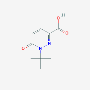 1-(tert-Butyl)-6-oxo-1,6-dihydropyridazine-3-carboxylic acid