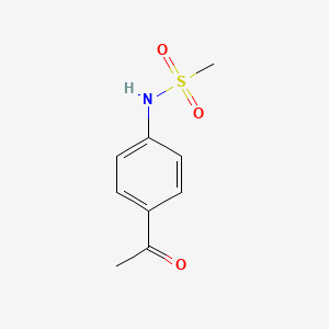 B1298404 N-(4-acetylphenyl)methanesulfonamide CAS No. 5317-89-5