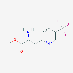 Methyl (R)-2-amino-3-(5-(trifluoromethyl)pyridin-2-yl)propanoate