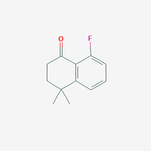 8-Fluoro-4,4-dimethyl-3,4-dihydronaphthalen-1(2H)-one